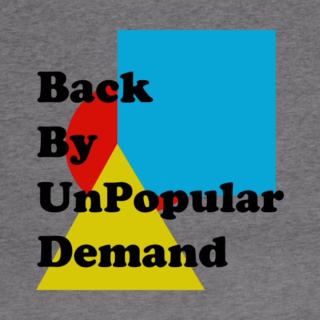 Back By Unpopular Demand by Espoir Du Vide